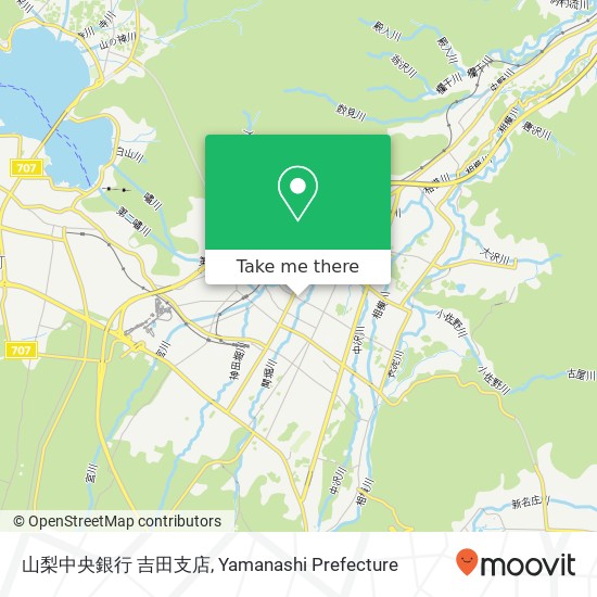 山梨中央銀行 吉田支店 map