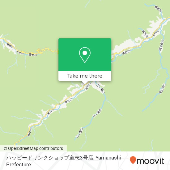 ハッピードリンクショップ道志3号店 map