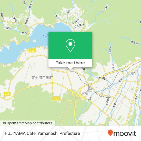 FUJIYAMA Café map