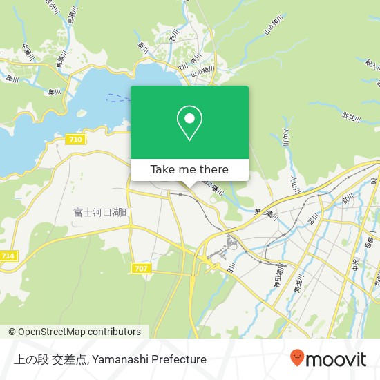 上の段 交差点 map