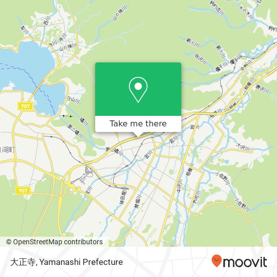 大正寺 map