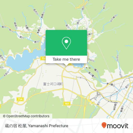 蔵の宿 松屋 map