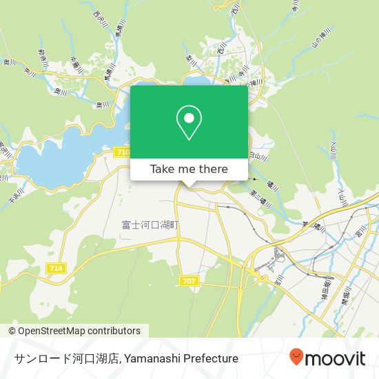 サンロード河口湖店 map
