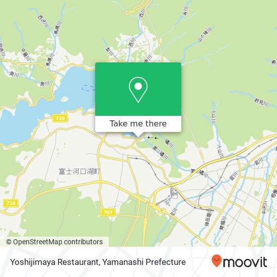 Yoshijimaya Restaurant map