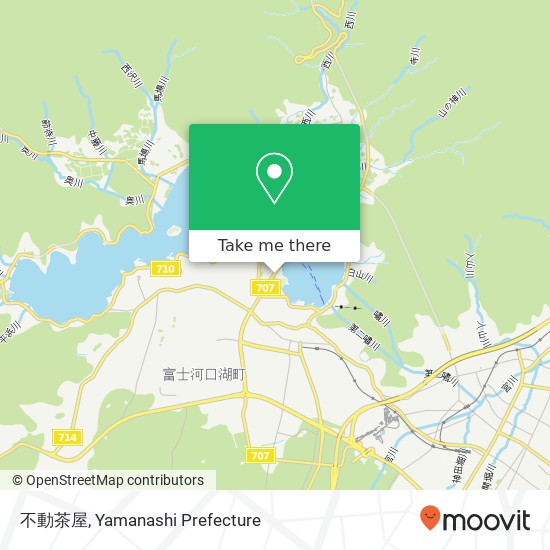不動茶屋 map