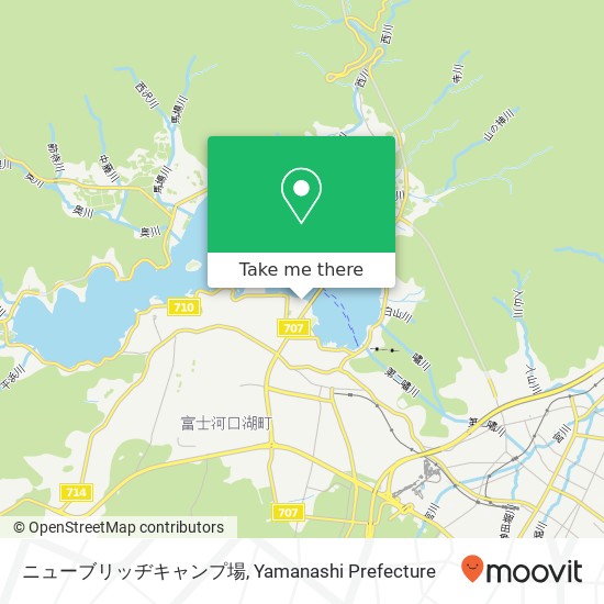 ニューブリッヂキャンプ場 map