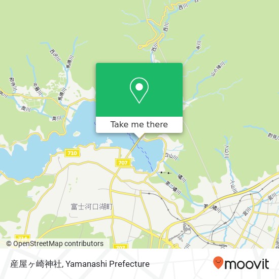 産屋ヶ崎神社 map