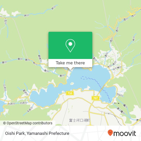 Oishi Park map
