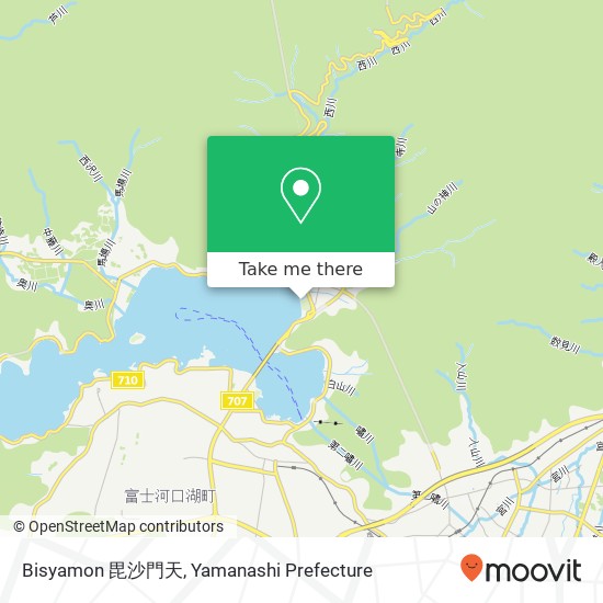 Bisyamon 毘沙門天 map