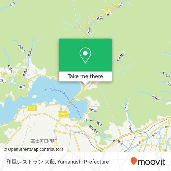 和風レストラン 大藤 map