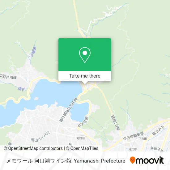 メモワール 河口湖ワイン館 map