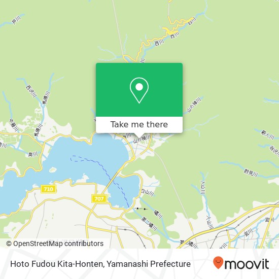 Hoto Fudou Kita-Honten map
