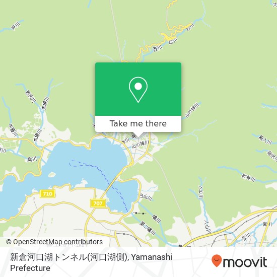 新倉河口湖トンネル(河口湖側) map