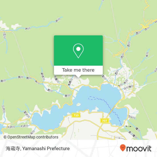 海蔵寺 map