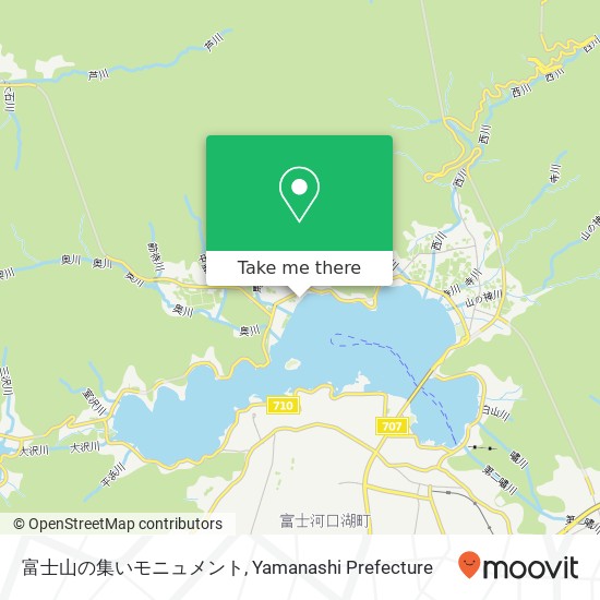 富士山の集いモニュメント map