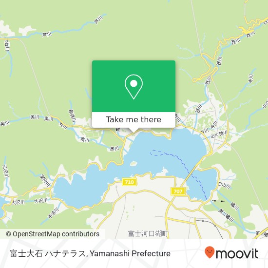 富士大石 ハナテラス map