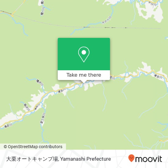 大栗オートキャンプ場 map