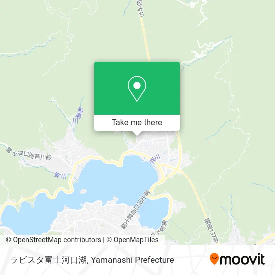 Rabista Fuji Kawaguchiko map