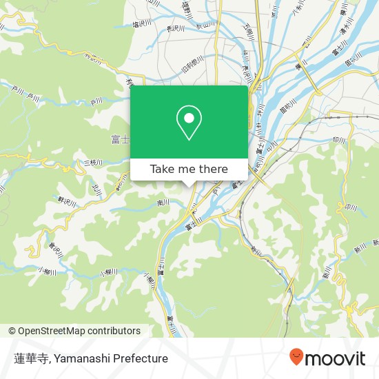 蓮華寺 map