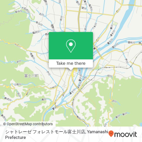 シャトレーゼ フォレストモール富士川店 map