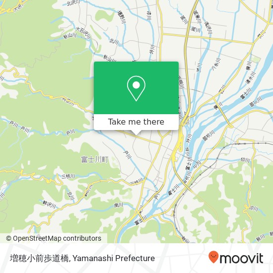 増穂小前歩道橋 map