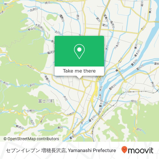 セブンイレブン 増穂長沢店 map