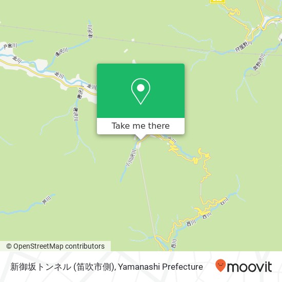 新御坂トンネル  (笛吹市側) map