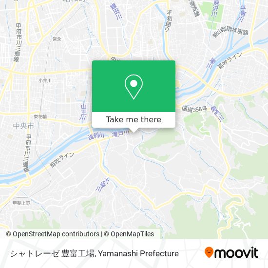 シャトレーゼ 豊富工場 map