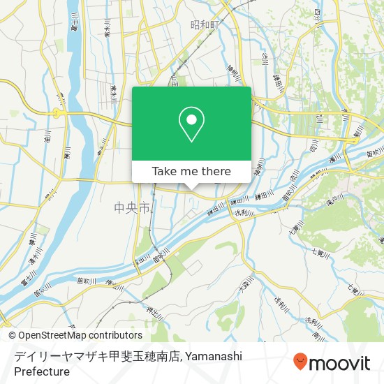 デイリーヤマザキ甲斐玉穂南店 map