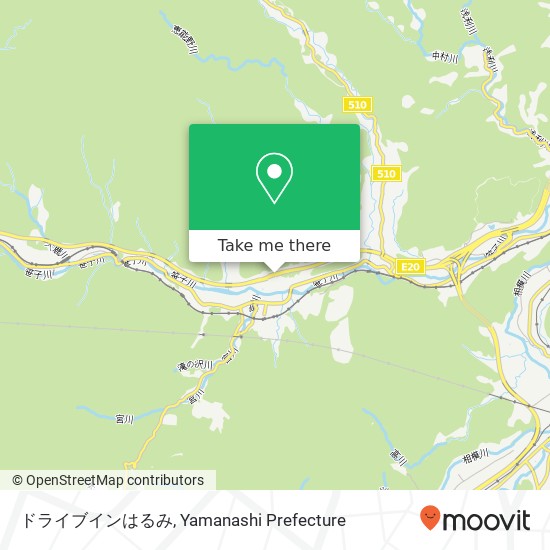 ドライブインはるみ map