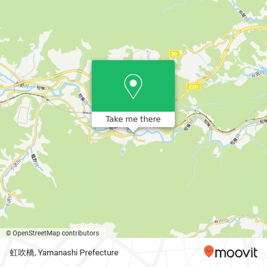 虹吹橋 map