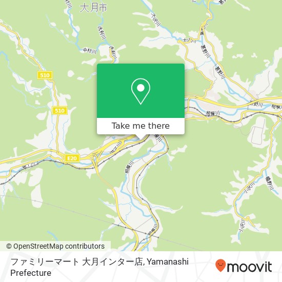 ファミリーマート 大月インター店 map