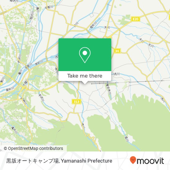 黒坂オートキャンプ場 map