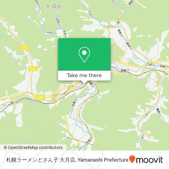札幌ラーメンどさん子 大月店 map