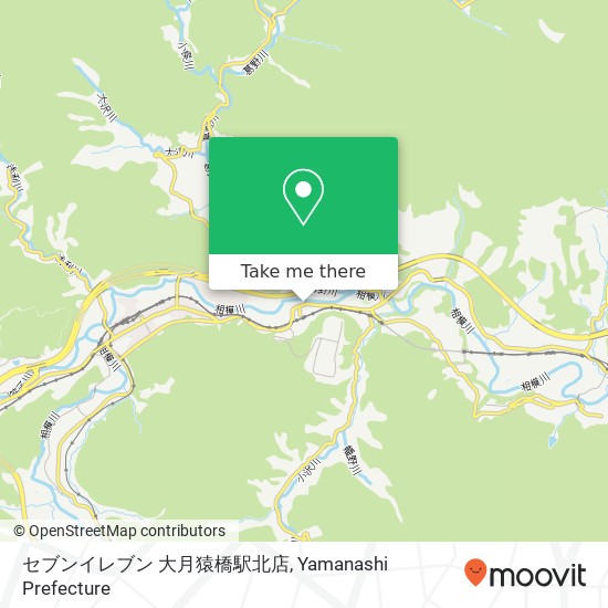 セブンイレブン 大月猿橋駅北店 map