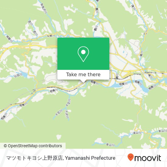 マツモトキヨシ上野原店 map