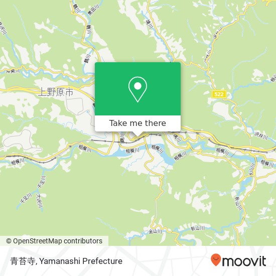 青苔寺 map