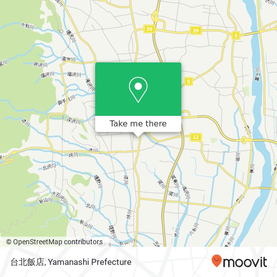 台北飯店 map