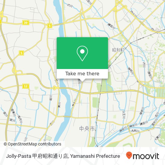Jolly-Pasta 甲府昭和通り店 map