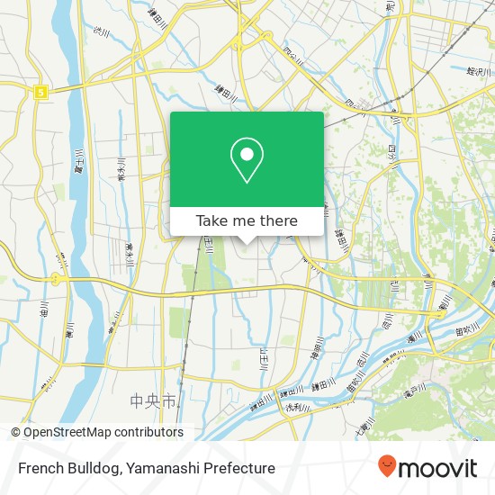 French Bulldog map