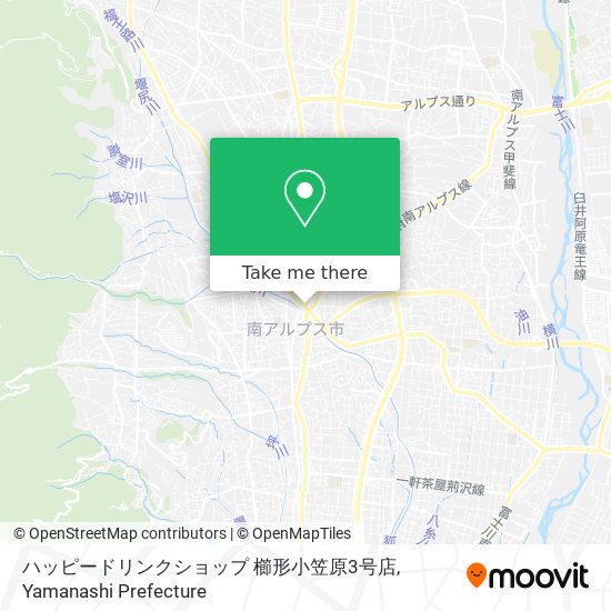 ハッピードリンクショップ 櫛形小笠原3号店 map