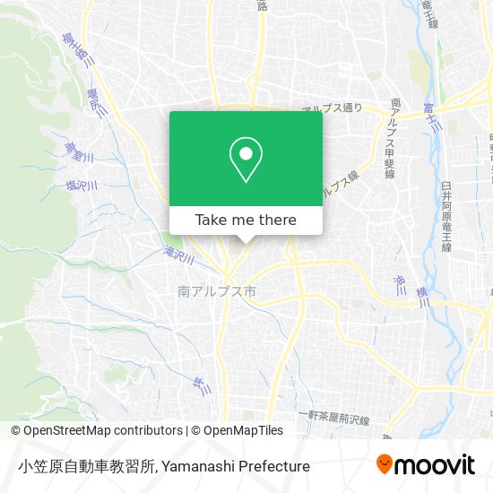 小笠原自動車教習所 map
