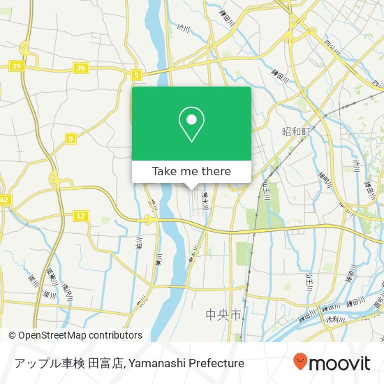 アップル車検 田富店 map