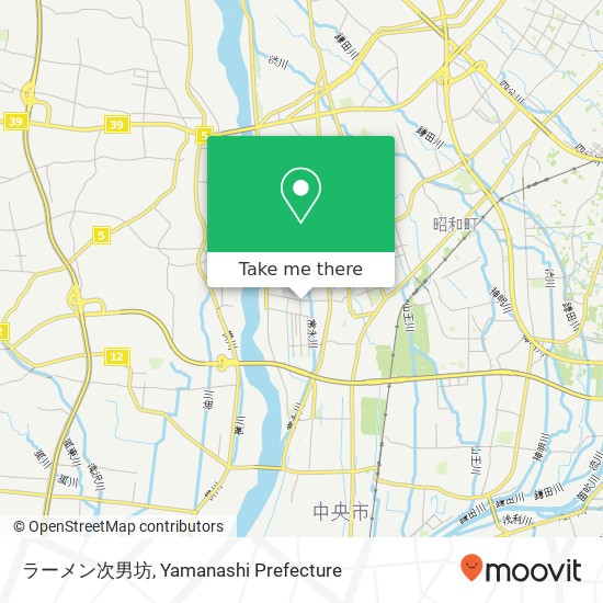 ラーメン次男坊 map