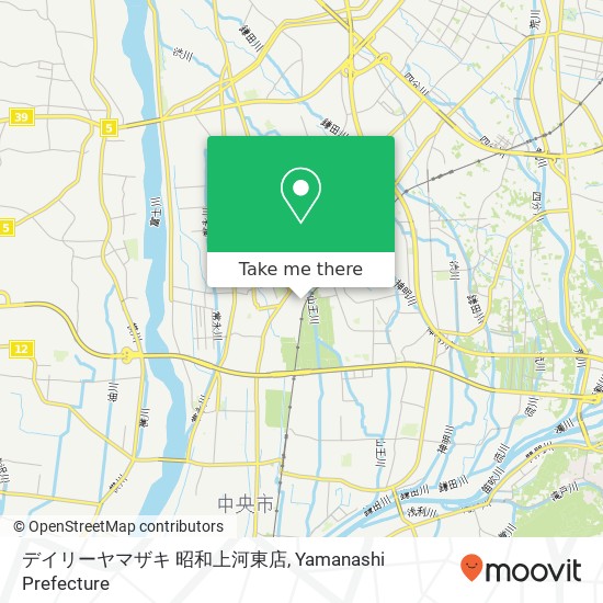 デイリーヤマザキ 昭和上河東店 map