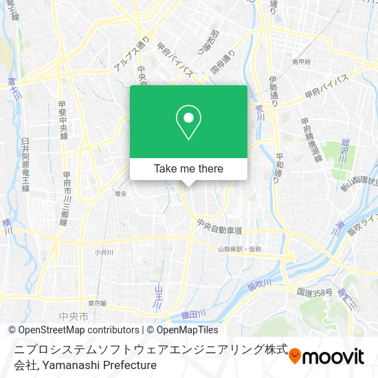 ニプロシステムソフトウェアエンジニアリング株式会社 map