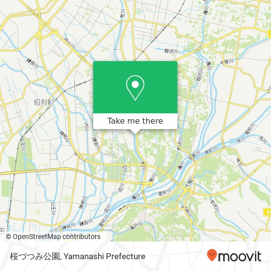 桜づつみ公園 map