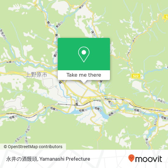 永井の酒饅頭 map