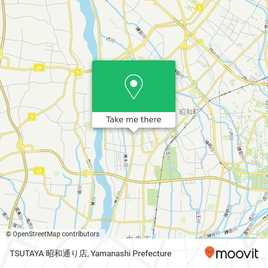 TSUTAYA  昭和通り店 map