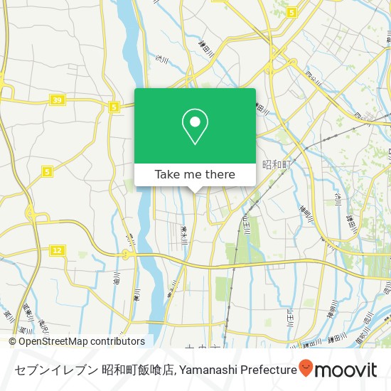 セブンイレブン 昭和町飯喰店 map
